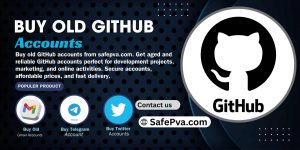 Buy Old GitHub Accounts