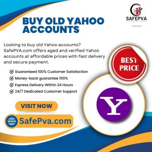 Buy Old Yahoo Accounts